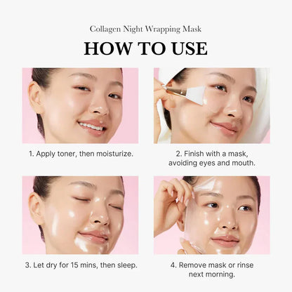 Medicube Collagen Night Wrapping Mask — Luxe Overnight Ritual
