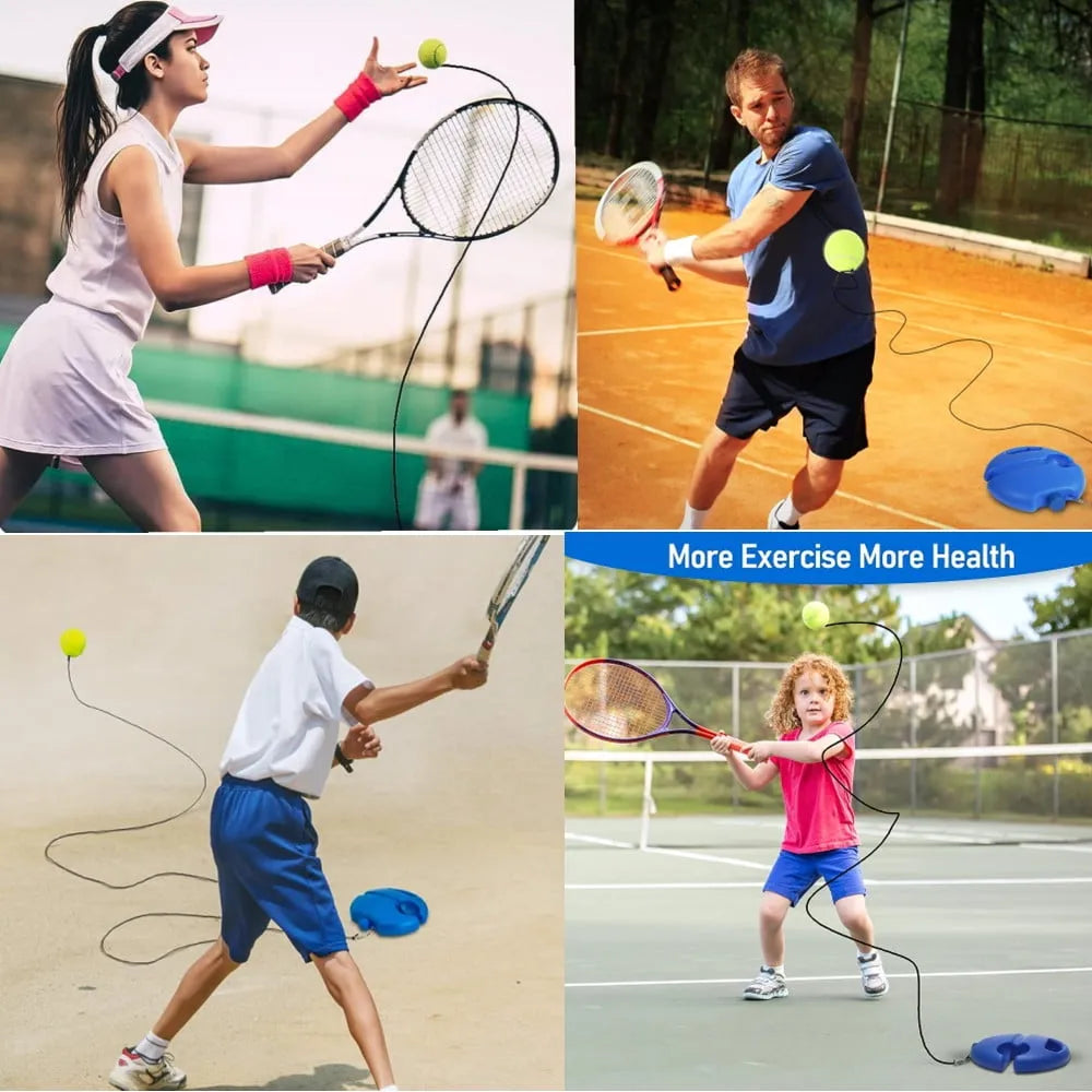 Cricket & Tennis Trainer Rebound Ball (Without Racket)