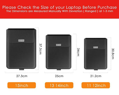 Laptop Sleeve Bag with Stand (Leather)
