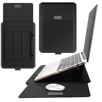 Laptop Sleeve Bag with Stand (Leather)
