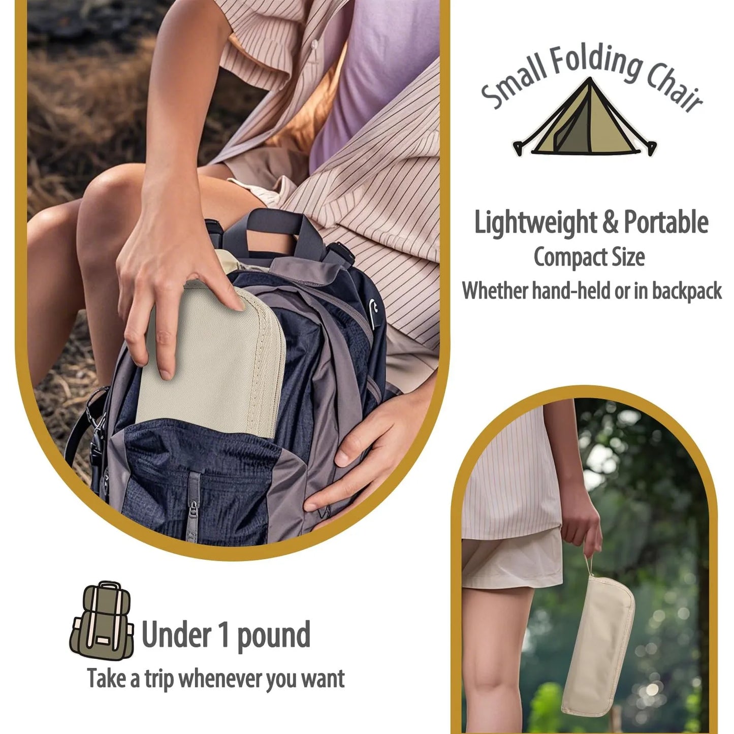 Portable Folding Chair / Stool