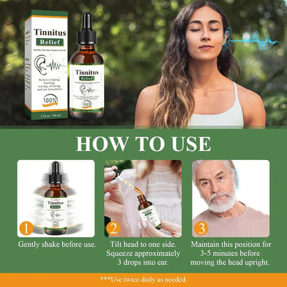 Herbal Tinnitus Relief Ear Drops – کان کےتمام مسائل کےلیے